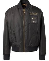 Roberto Cavalli - Patch Detail Bomber Jacket - Lyst
