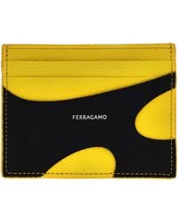 Ferragamo - Cut Out Detail Credit Card Holder - Lyst