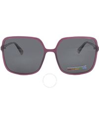 Polaroid - Core Polarized Square Sunglasses Pld 6128/s 0mu1/m9 59 - Lyst