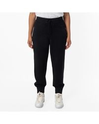 Burberry - Logo Embroidered Knitted Track Pants - Lyst