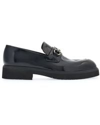 Ferragamo - Fiorello Gancini Ornament Moccasin - Lyst
