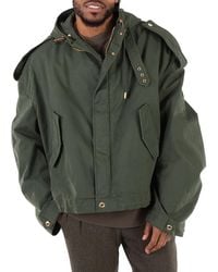 McQueen - Hooded Jacket, Brand Size 50 (Us - Lyst