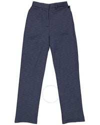 Burberry - Pocket Detail Technical Wool Tailored Trousers - Lyst