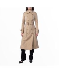 Burberry - The Long Chelsea Heritage Belted Trench Coat, Brand Size 8 Us - Lyst