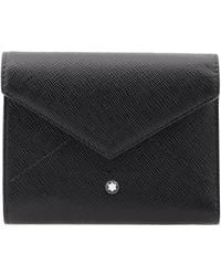Montblanc - Sartorial Leather Trio Wallet - Lyst