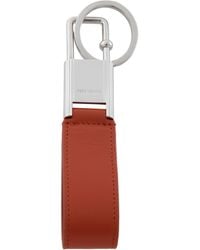 Ferragamo - Gancini-Inspired Leather Keyring - Lyst