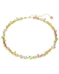 Swarovski - Gema Tennis Mixed Cuts Necklace - Lyst