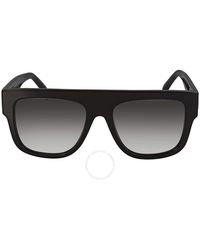 Alaïa - Azzedine Grey Gradient Rectangular Sunglasses Aa0010s 001 54 - Lyst