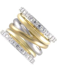 Swarovski - Hyperbola Cocktail Ring - Lyst