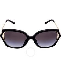Michael Kors - Interlaken Dark Gradient Square Sunglasses Mk2153u 30058g 55 - Lyst