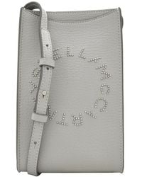Stella McCartney - Alter Mat Logo Crossbody Phone Pouch - Lyst