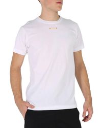 Maison Margiela - Patch Detail Cotton Jersey T-shirt - Lyst