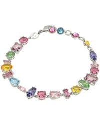 Swarovski - Gema Multicolored Mixed Cuts Bracelet, Size Medium - Lyst