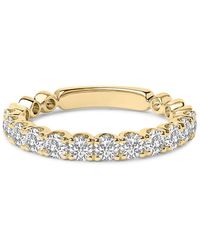 Haus of Brilliance - 14K 1.00 Cttw Round Diamond Prong Set Wedding Band - Lyst