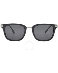 Burberry - Peter Dark Grey Square Sunglasses Be4395 300187 51 - Lyst