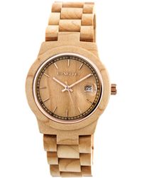 Earth - Wood Biscayne Khaki Unisex Watch - Lyst