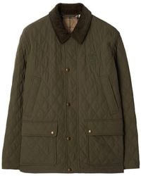 Burberry - Quilted Nylon Barn Jacket - Lyst