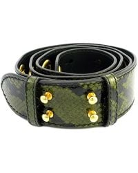 Burberry - Croco-embossed Leather Bag Strap - Lyst
