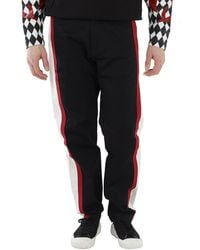 Roberto Cavalli - Side Stripe Tailored Cotton Trousers, Brand Size 48 (Waist - Lyst