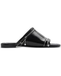 Burberry - Quilted Leather Sandal - Lyst
