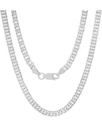 Kylie Harper - Italian Sterling Miami Cuban Double Curb Chain - Lyst