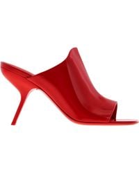 Ferragamo - Ferragamo Era X5 Patent Leather Mules - Lyst