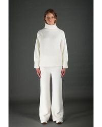 Moorer - Turtleneck Relaxed Sweater - Lyst
