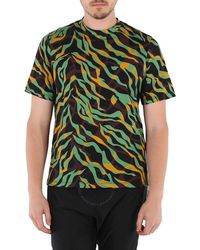 Roberto Cavalli - Jungle / Aragonite Tiger Twiga Print T-shirt - Lyst
