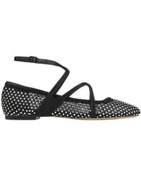 Jimmy Choo - Astoria Crystal Ballet Flats, Brand Size 35 Us - Lyst