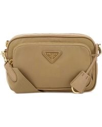 Prada - Beige Re-nylon Crossbody Bag - Lyst