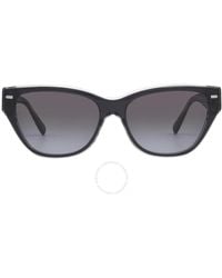 COACH - Grey Gradient Cat Eye Sunglasses Hc8370f 57458g 56 - Lyst