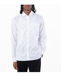 KENZO - Slim Fit Weave Slim Shirt, Brand Size 42 (17" Neck) - Lyst
