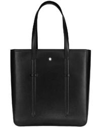 Montblanc - Meisterstuck Leather Tote Bag - Lyst