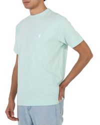Marcelo Burlon - Cross Logo Regular Cotton T-shirt - Lyst