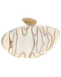 Benedetta Bruzziches - Printed Pvc Armonia Clutch Whitedune Borse A Mano - Lyst
