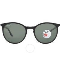 Ray-Ban - Polarized Green Phantos Sunglasses Rb2204 919/58 54 - Lyst