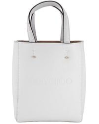 Jimmy Choo - Lenny North-South Leather Tote Bag - Lyst