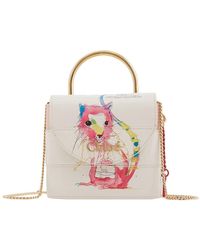 Chloé - Small Aby Lock Printed Leather Shoulder Bag - Lyst