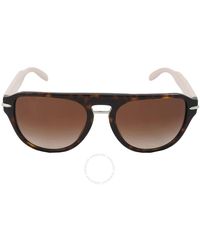 Michael Kors - Burbank Brown Gradient Pilot Sunglasses Mk2166 300713 56 - Lyst