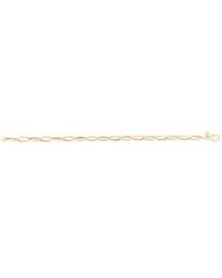 Tresorra - 14K Hexagon Link Chain Bracelet - Lyst