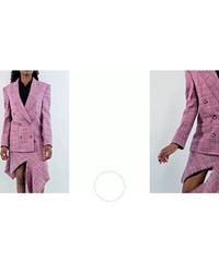 Stella McCartney - Ladies Frayed Wool-Tweed Skirt - Lyst