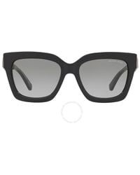 Michael Kors - Berkshires Gray Gradient Square Sunglasses Mk2102 300511 54 - Lyst