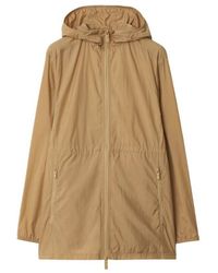 Burberry - Nylon Hooded Jacket - Lyst