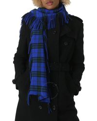 Burberry - Vintage Check Cashmere Happy Scarf - Lyst