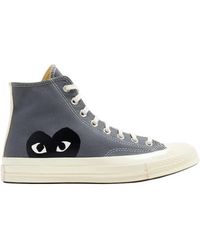 Comme des Garçons - Play X Converse High-Top Sneakers, Brand Size 7 Us - Lyst