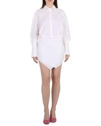 The Attico - Ladies Long-Sleeved Hatty Mini Dress - Lyst