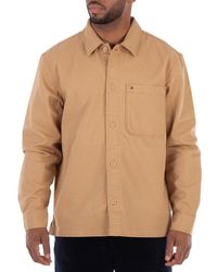 Tommy Hilfiger - Twill Relaxed Fit Shirt Jacket - Lyst