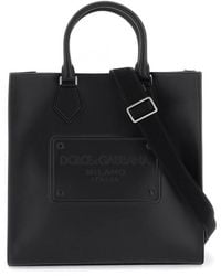 Dolce & Gabbana - Dolce & Gabbana Logo Tote Bag - Lyst