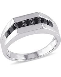 Amour - Channel Set Sapphire Ring - Lyst