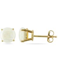Amour - Opal Stud Earrings - Lyst